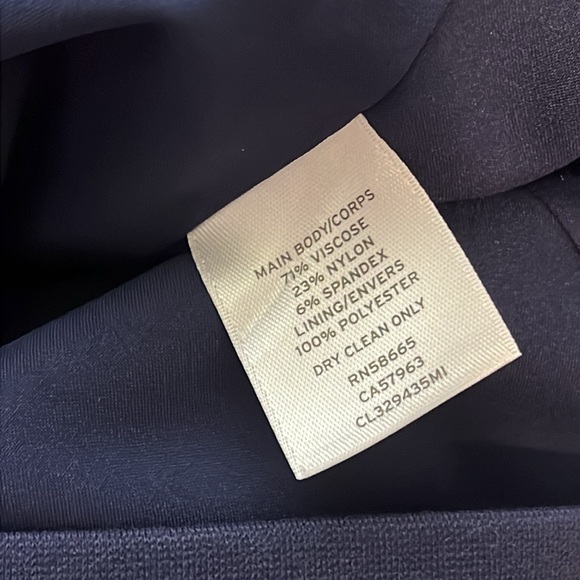 Classiques Entier Blazer Skirt Set Medium Ponte Knit Career Office - Picture 3 of 10